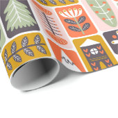 キュートスカンジナビアスタイル自然 ラッピングペーパー (ロールコーナー)