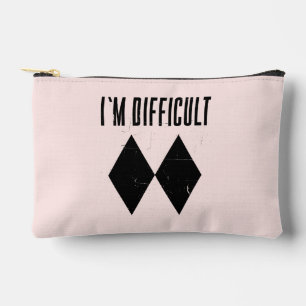 キュートスキーゲグダブルブラックダイヤモンドノベルティ アクセサリーポーチ