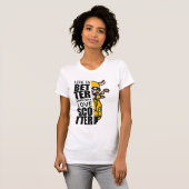 キュートスクーターヤギデザイン Tシャツ (正面フル)