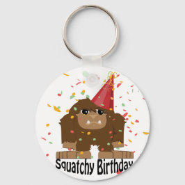 キュートスクーチー誕生日ビッグフット キーホルダー