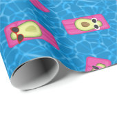 キュートスタイリッシュアボカド ラッピングペーパー (ロールコーナー)