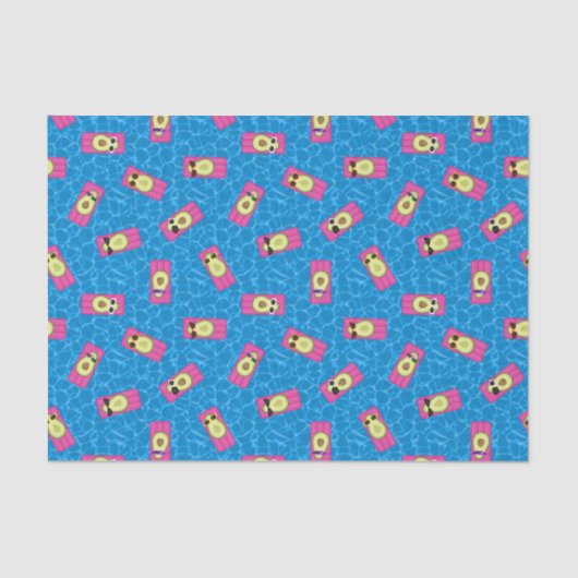 キュートスタイリッシュアボカド 薄葉紙 (正面)