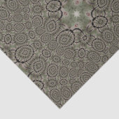 キュートスターセージグリーンアンドブラックティッシュペーパー 薄葉紙 (詳細)