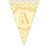 キュートスターハッピーバースデー バンティングフラッグ (第3の旗)