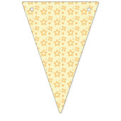 キュートスターハッピーバースデー バンティングフラッグ (第1の旗)