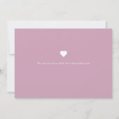 キュートスターベビーフォト誕生 案内状 (裏面)