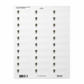 キュートスチームパンクベビーポーラーベア ラベル (フルシート)