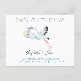 キュートストークベビー 案内ポストカード