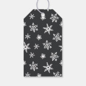 キュートスノービーベアークリスマスホリデーギフトラベル ギフトタグ (裏面)