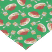 キュートスパゲッティ子供の誕生日パーティーかわいい テーブルクロス (アングル)