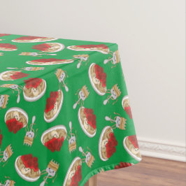 キュートスパゲッティ子供の誕生日パーティーかわいい テーブルクロス