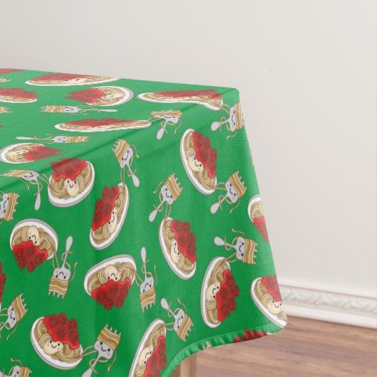 キュートスパゲッティ子供の誕生日パーティーかわいい テーブルクロス (インサイチュ)