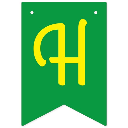 キュートスパゲッティ子供の誕生日パーティーかわいい バンティングフラッグ (第2の旗)