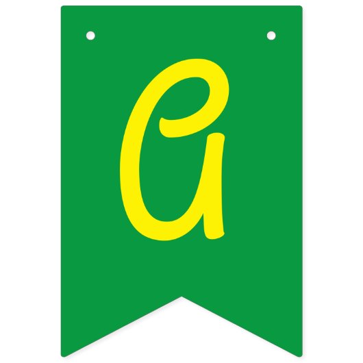 キュートスパゲッティ子供の誕生日パーティーかわいい バンティングフラッグ (第3の旗)