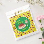 キュートスパゲッティ子供の誕生日パーティーかわいい フェイバーバッグ (封をした状態)