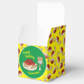 キュートスパゲッティ子供の誕生日パーティーかわいい フェイバーボックス (オープン)