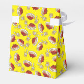 キュートスパゲッティ子供の誕生日パーティーかわいい フェイバーボックス (裏面サイド)