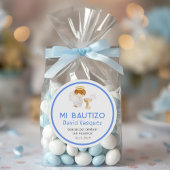 キュートスペインのバプテスマ《キリスト教》洗礼式や命名式のバウティゾ ラウンドシール