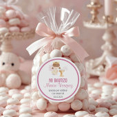 キュートスペインのバプテスマ《キリスト教》洗礼式や命名式のバウティゾ ラウンドシール