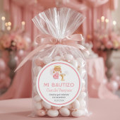 キュートスペインのバプテスマ《キリスト教》洗礼式や命名式のバウティゾ ラウンドシール