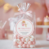 キュートスペインのバプテスマ《キリスト教》洗礼式や命名式のバウティゾ ラウンドシール