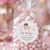 キュートスペインのバプテスマ《キリスト教》洗礼式や命名式のバウティゾ ラウンドシール