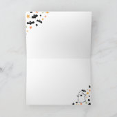 キュートスポオクタキュラーコーチハッピーハローウィン カード (内部)