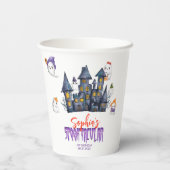 キュートスポオクタキュラーハロウィーン誕生日 紙コップ (裏面)