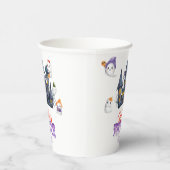 キュートスポオクタキュラーハロウィーン誕生日 紙コップ (右)