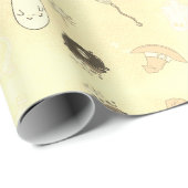 キュートスポオクタキュラーハローウィンパーティ ラッピングペーパー (ロールコーナー)