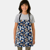 キュートスモアマーシュマロイラストレーション エプロン (インサイチュ)