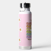 キュートスリーパパーソナライズされたウェイキャンプ ウォーターボトル (右面)