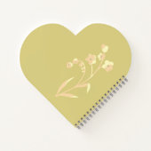 キュートスリーピングキツネカスタム ノートブック (裏面)