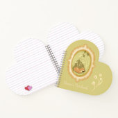 キュートスリーピングキツネカスタム ノートブック (内部)