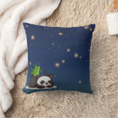 キュートスリーピングパンダピローズデザイン クッション (ブランケット)