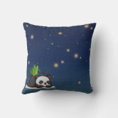 キュートスリーピングパンダピローズデザイン クッション (裏面)