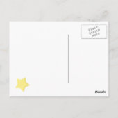 キュートスリーピングラムオフィシャルベビー 生まれたばかりの ポストカード (裏面)