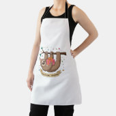 キュートスロおもしろいースハッピーバースデー エプロン (インサイチュ)