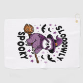 キュートスロスハッピーハローウィン(2) ゴルフタオル (横)