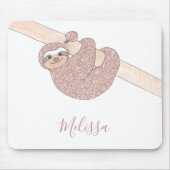 キュートスロスバラ金ゴールドカスタムグリッター マウスパッド (正面)