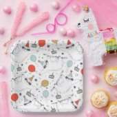 キュートスロス誕生日紙プレート ペーパープレート (パーティー)