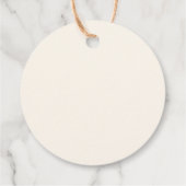 キュートスロッスハッピーイースターバニーラビットエッグズネーム フェイバータグ (裏面)