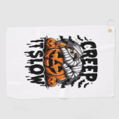 キュートスロッスハッピーハローウィン ゴルフタオル (横)