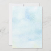 キュートスロッスベビーシャワー招待状 招待状 (裏面)