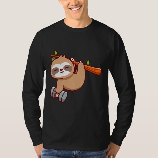 キュートスロッスホールディングダンベル Tシャツ (正面)