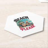 キュートスロッス夏期 ペーパーコースター (アングル)