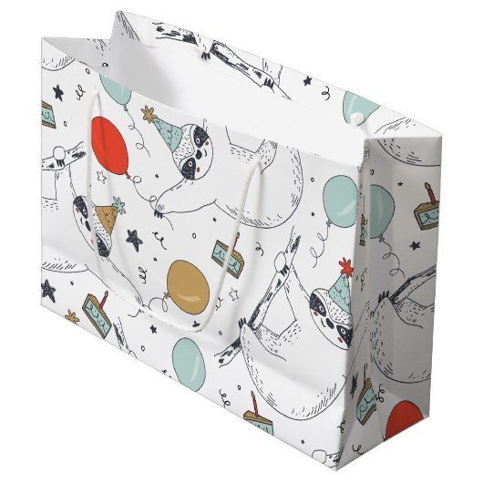 キュートスロッス誕生日抱き枕 ラージペーパーバッグ (正面アングル)