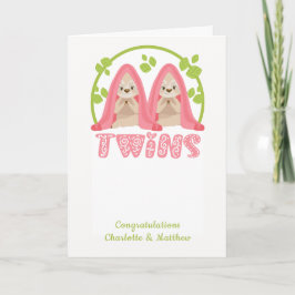 キュートスロッツガールズニューツインベビー カード
