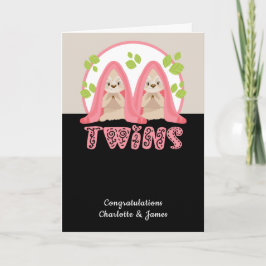 キュートスロッツガールズニューツインベビー カード