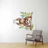 キュートスロッツジャングル動物愛好家ギフト タペストリー (インサイチュ(横))